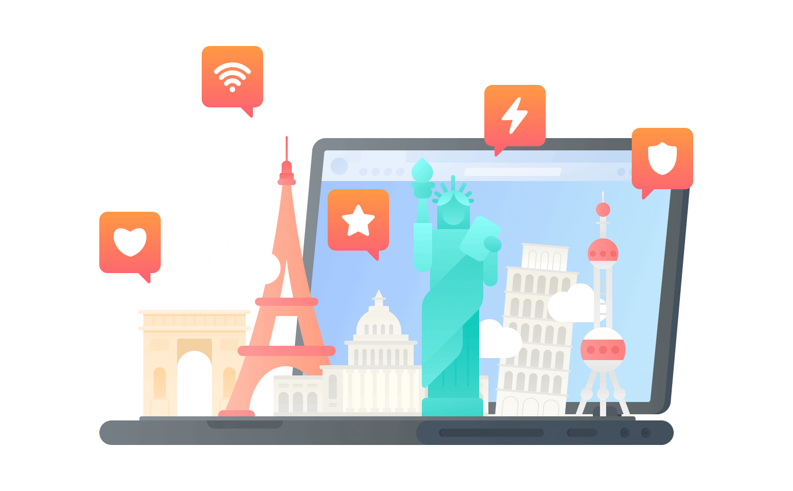 在南极洲连接到中国的代理 - 翻回VPN